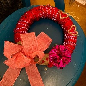 Valentine wreath